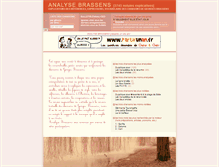 Tablet Screenshot of analysebrassens.com